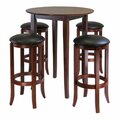 Winsome Fiona Round 5 Pieces High- Pub Table Set 94581